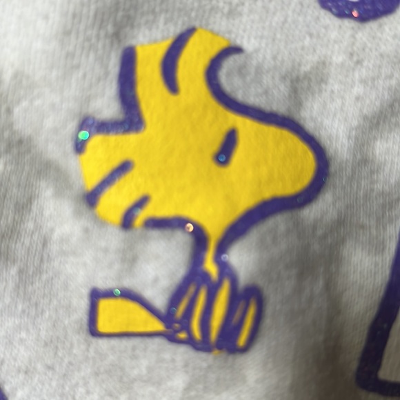 Peanuts - Summer Edition - Snoopy & Woodstock Relaxing - Cropped Pullover Hoodie - Picture 5 of 12